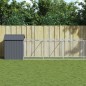 vidaXL Hundehütte mit Dach Anthrazit 117x609x123 cm Verzinkter Stahl vidaXL Hundehütte mit Dach Anthrazit 117x609x123 cm Verzinkter Stahl