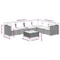 vidaXL 7-tlg. Garten-Lounge-Set mit Kissen Poly Rattan Braun vidaXL 7-tlg. Garten-Lounge-Set mit Kissen Poly Rattan Braun