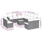 vidaXL 12-tlg. Garten-Sofagarnitur mit Kissen Beige Poly Rattan vidaXL 12-tlg. Garten-Sofagarnitur mit Kissen Beige Poly Rattan