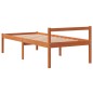 vidaXL Seniorenbett Wachsbraun 90x190 cm Massivholz Kiefer vidaXL Seniorenbett Wachsbraun 90x190 cm Massivholz Kiefer