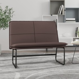 vidaXL Sitzbank Braun 100x75x76 cm Kunstleder