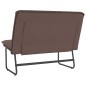 vidaXL Sitzbank Braun 100x75x76 cm Kunstleder vidaXL Sitzbank Braun 100x75x76 cm Kunstleder