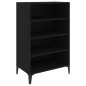 vidaXL Sideboard Schwarz 57x35x90 cm Holzwerkstoff vidaXL Sideboard Schwarz 57x35x90 cm Holzwerkstoff