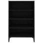vidaXL Sideboard Schwarz 57x35x90 cm Holzwerkstoff vidaXL Sideboard Schwarz 57x35x90 cm Holzwerkstoff