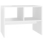 vidaXL Beistelltisch Weiß 60x40x45 cm Holzwerkstoff vidaXL Beistelltisch Weiß 60x40x45 cm Holzwerkstoff
