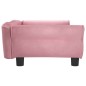 vidaXL Hundebett Rosa 95x55x30 cm Samt vidaXL Hundebett Rosa 95x55x30 cm Samt