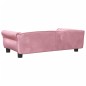 vidaXL Hundebett Rosa 95x55x30 cm Samt vidaXL Hundebett Rosa 95x55x30 cm Samt