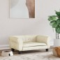 vidaXL Hundebett Creme 70x45x30 cm Samt vidaXL Hundebett Creme 70x45x30 cm Samt