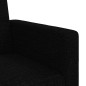 vidaXL Schlafsofa mit Kissen Schwarz Stoff vidaXL Schlafsofa mit Kissen Schwarz Stoff
