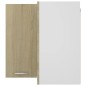 vidaXL Eckhängeschrank Sonoma-Eiche 57x57x60 cm Holzwerkstoff vidaXL Eckhängeschrank Sonoma-Eiche 57x57x60 cm Holzwerkstoff