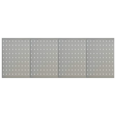 vidaXL Werkzeugwand 4 Stk. 40×58 cm Stahl