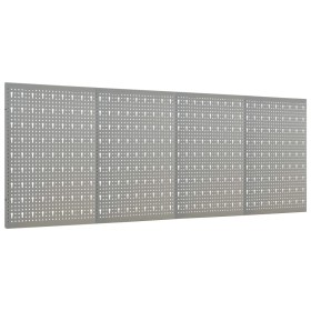 vidaXL Werkzeugwand 4 Stk. 40×58 cm Stahl