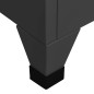 vidaXL Schließfachschrank Anthrazit 38x40x180 cm Stahl vidaXL Schließfachschrank Anthrazit 38x40x180 cm Stahl