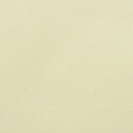 vidaXL Balkonsichtschutz Oxfordgewebe 75x400 cm Creme