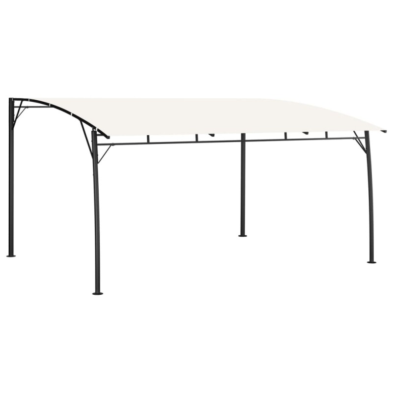 vidaXL Garten-Sonnenschutz 4x3x2,55 m Cremeweiß vidaXL Garten-Sonnenschutz 4x3x2,55 m Cremeweiß