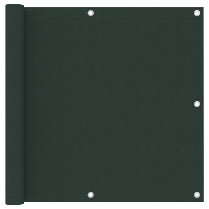 vidaXL Balkon-Sichtschutz Dunkelgrün 90x300 cm Oxford-Gewebe vidaXL Balkon-Sichtschutz Dunkelgrün 90x300 cm Oxford-Gewebe