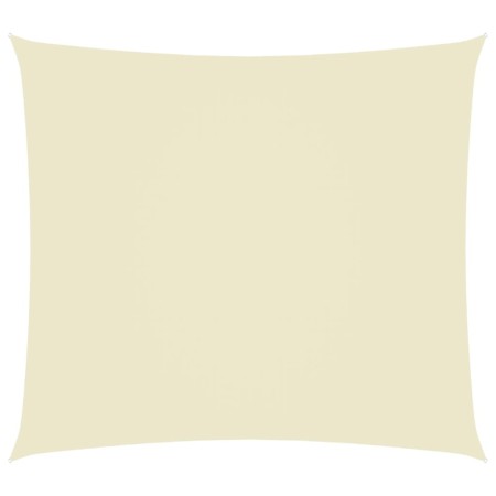 vidaXL Sonnensegel Oxford-Gewebe Rechteckig 2x3,5 m Creme