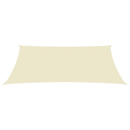 vidaXL Sonnensegel Oxford-Gewebe Rechteckig 2x4,5 m Creme