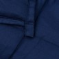 vidaXL Gewichtsdecke Blau 220x260 cm 15 kg Stoff vidaXL Gewichtsdecke Blau 220x260 cm 15 kg Stoff