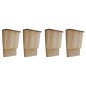 vidaXL Fledermaushäuser 4 Stk. 22 x 12 x 34 cm Holz vidaXL Fledermaushäuser 4 Stk. 22 x 12 x 34 cm Holz