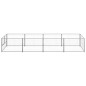vidaXL Hundezwinger Silbern 4 m² Stahl vidaXL Hundezwinger Silbern 4 m² Stahl