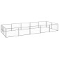 vidaXL Hundezwinger Silbern 10 m² Stahl vidaXL Hundezwinger Silbern 10 m² Stahl