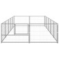 vidaXL Hundezwinger Silbern 10 m² Stahl vidaXL Hundezwinger Silbern 10 m² Stahl