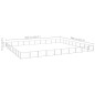 vidaXL Hundezwinger Silbern 90 m² Stahl vidaXL Hundezwinger Silbern 90 m² Stahl
