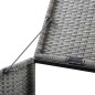 vidaXL Mülltonnenbox für 4 Tonnen Anthrazit 305x78x120 cm Poly Rattan vidaXL Mülltonnenbox für 4 Tonnen Anthrazit 305x78x120 cm Poly Rattan