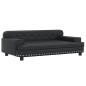 vidaXL Kindersofa Schwarz 90x53x30 cm Kunstleder vidaXL Kindersofa Schwarz 90x53x30 cm Kunstleder