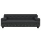 vidaXL Kindersofa Schwarz 90x53x30 cm Kunstleder vidaXL Kindersofa Schwarz 90x53x30 cm Kunstleder