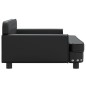 vidaXL Kindersofa Schwarz 90x53x30 cm Kunstleder vidaXL Kindersofa Schwarz 90x53x30 cm Kunstleder