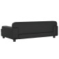 vidaXL Kindersofa Schwarz 90x53x30 cm Kunstleder vidaXL Kindersofa Schwarz 90x53x30 cm Kunstleder