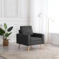 vidaXL Sessel Dunkelgrau Stoff vidaXL Sessel Dunkelgrau Stoff