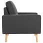 vidaXL Sessel Dunkelgrau Stoff vidaXL Sessel Dunkelgrau Stoff