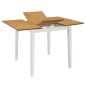 vidaXL 5-tlg. Essgruppe MDF Weiß vidaXL 5-tlg. Essgruppe MDF Weiß