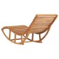 Schaukelliege mit Auflage Massivholz Teak Schaukelliege mit Auflage Massivholz Teak