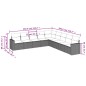 vidaXL 9-tlg. Garten-Sofagarnitur mit Kissen Schwarz Poly Rattan vidaXL 9-tlg. Garten-Sofagarnitur mit Kissen Schwarz Poly Rattan