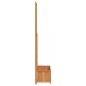 vidaXL Pflanzkübel mit Spalier Braun Massivholz Tanne vidaXL Pflanzkübel mit Spalier Braun Massivholz Tanne