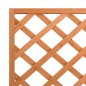 vidaXL Pflanzkübel mit Spalier Braun Massivholz Tanne vidaXL Pflanzkübel mit Spalier Braun Massivholz Tanne