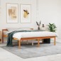 vidaXL Seniorenbett Wachsbraun 160x200 cm Massivholz Kiefer vidaXL Seniorenbett Wachsbraun 160x200 cm Massivholz Kiefer