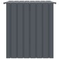 vidaXL Hundehütte mit Dach Schwarz 110x103x109 cm Verzinkter Stahl vidaXL Hundehütte mit Dach Schwarz 110x103x109 cm Verzinkter Stahl
