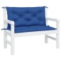 vidaXL Gartenbank-Auflagen 2 Stk. Blau 100x50x7 cm Oxford-Gewebe vidaXL Gartenbank-Auflagen 2 Stk. Blau 100x50x7 cm Oxford-Gewebe