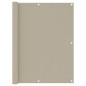 vidaXL Balkon-Sichtschutz Beige 120x300 cm Oxford-Gewebe vidaXL Balkon-Sichtschutz Beige 120x300 cm Oxford-Gewebe