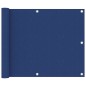 vidaXL Balkon-Sichtschutz Blau 75x600 cm Oxford-Gewebe vidaXL Balkon-Sichtschutz Blau 75x600 cm Oxford-Gewebe