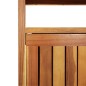 vidaXL Garten-Konsolentisch 110x35x75 cm Massivholz Akazie vidaXL Garten-Konsolentisch 110x35x75 cm Massivholz Akazie
