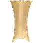 vidaXL 2 Stück Stretch-Tischdecken Golden 70 cm vidaXL 2 Stück Stretch-Tischdecken Golden 70 cm