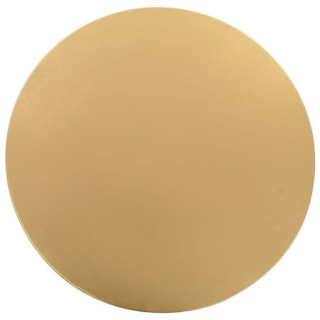vidaXL 2 Stück Stretch-Tischdecken Golden 70 cm 