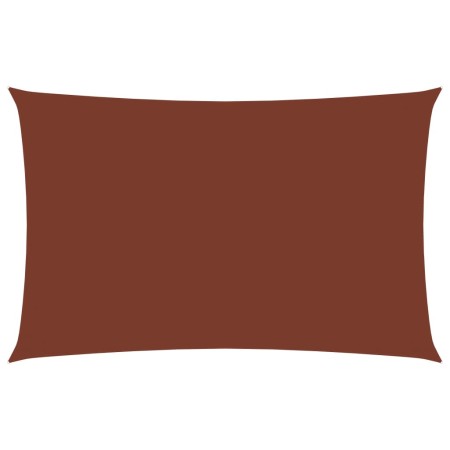 vidaXL Sonnensegel Oxford-Gewebe Rechteckig 6x8 m Terrakotta-Rot