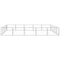 vidaXL Hundezwinger Silbern 20 m² Stahl vidaXL Hundezwinger Silbern 20 m² Stahl